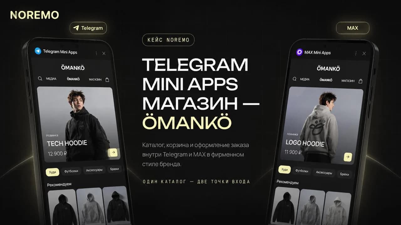 Магазин прямо внутри Telegram и MAX: новый тренд, который убирает половину пути до покупки